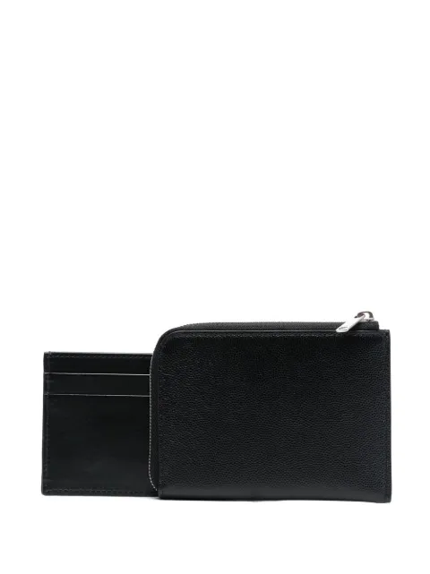 Palm Angels logo-print zip-fastening wallet PMND010S23LEA0031001 - 1