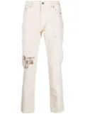Palm Angels patch-detail denim jeans - Neutrals