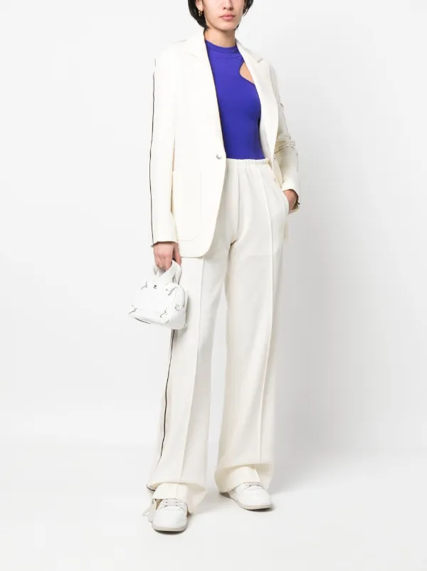 Side stripe blazer discount