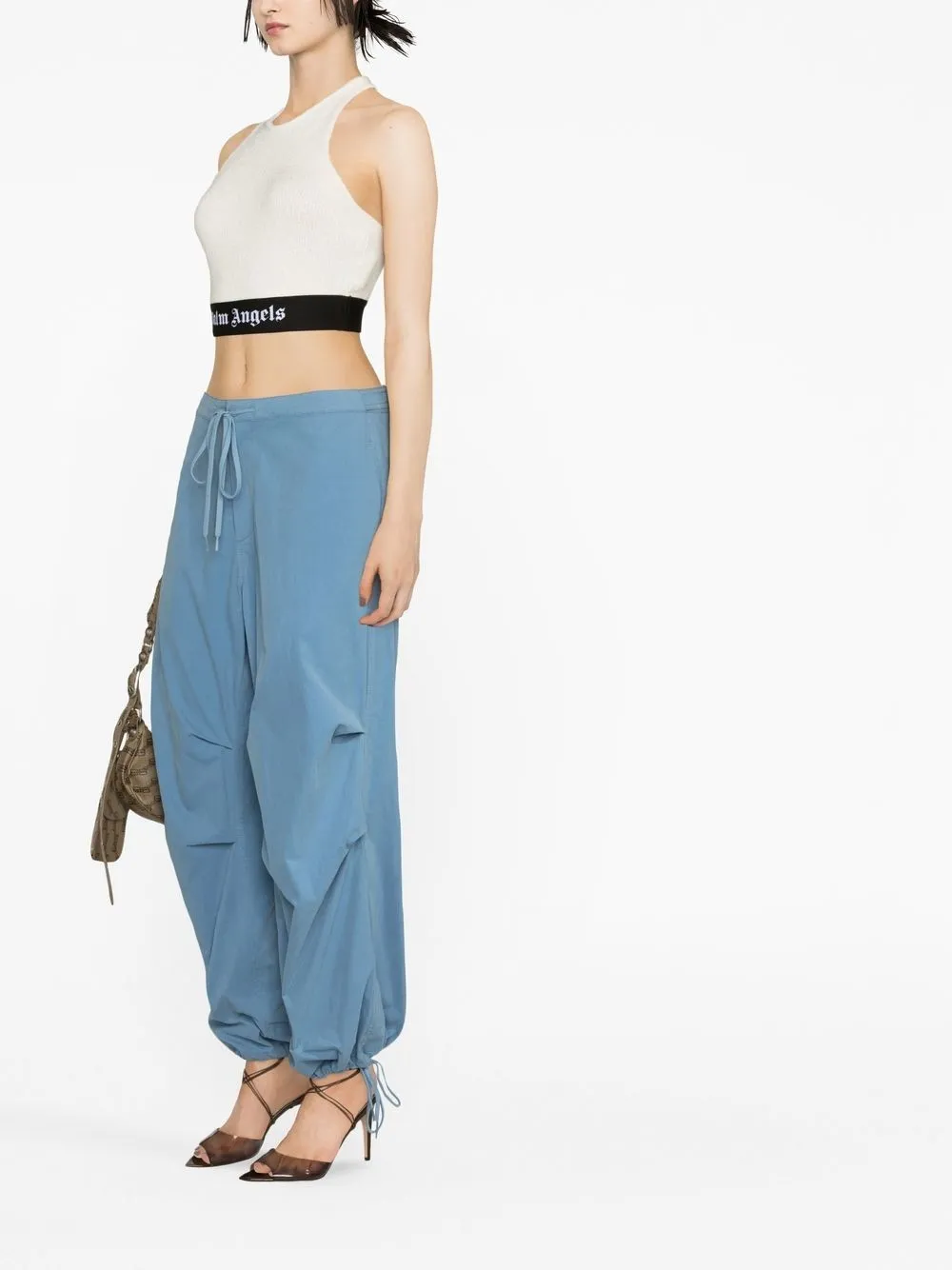 Palm Angels Cropped top - Wit