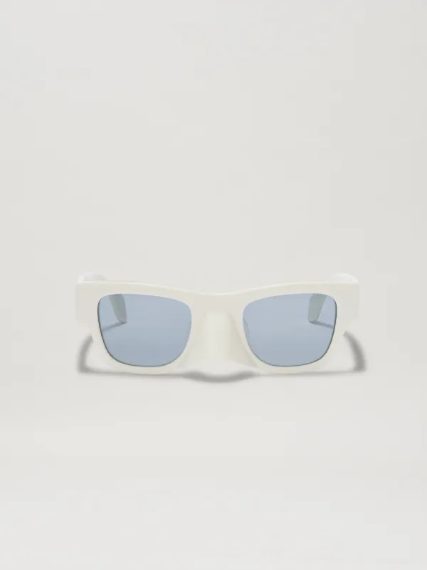 Myrtle Sunglasses in white Palm Angels® Official