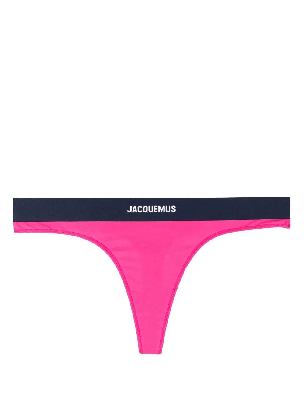 

Jacquemus Le String logo-waistband thong - Pink