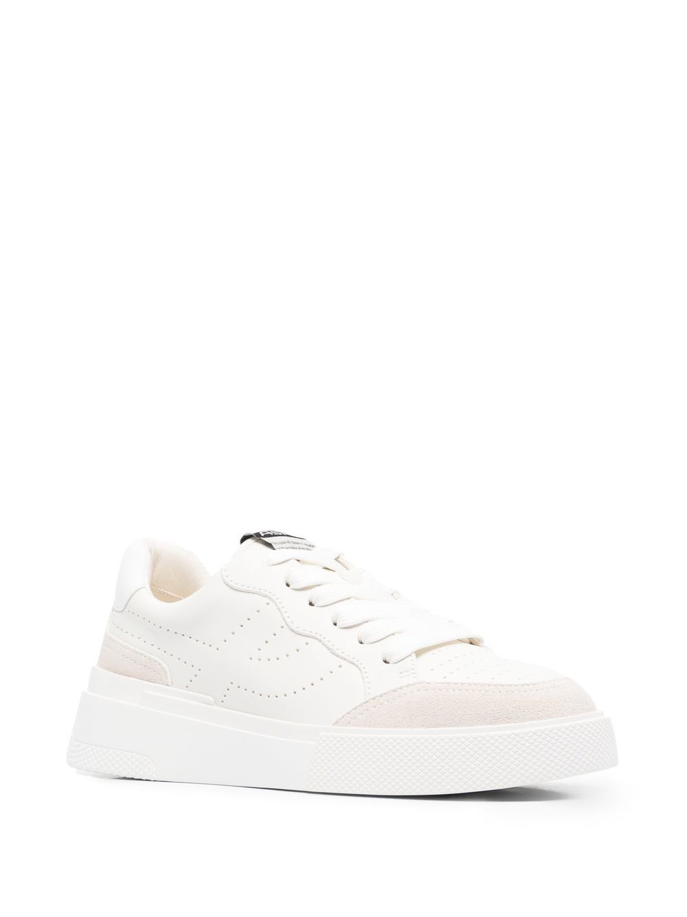 Ash Perforated-logo Leather Trainers - Farfetch