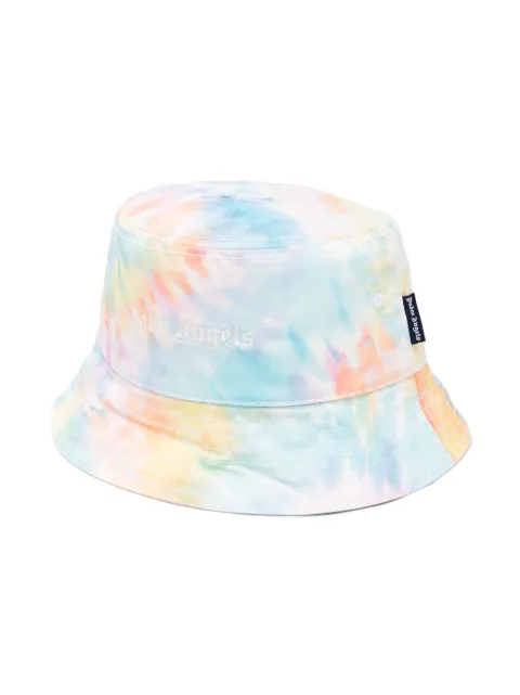 Palm Angels Kids - tie-dye print bucket hat