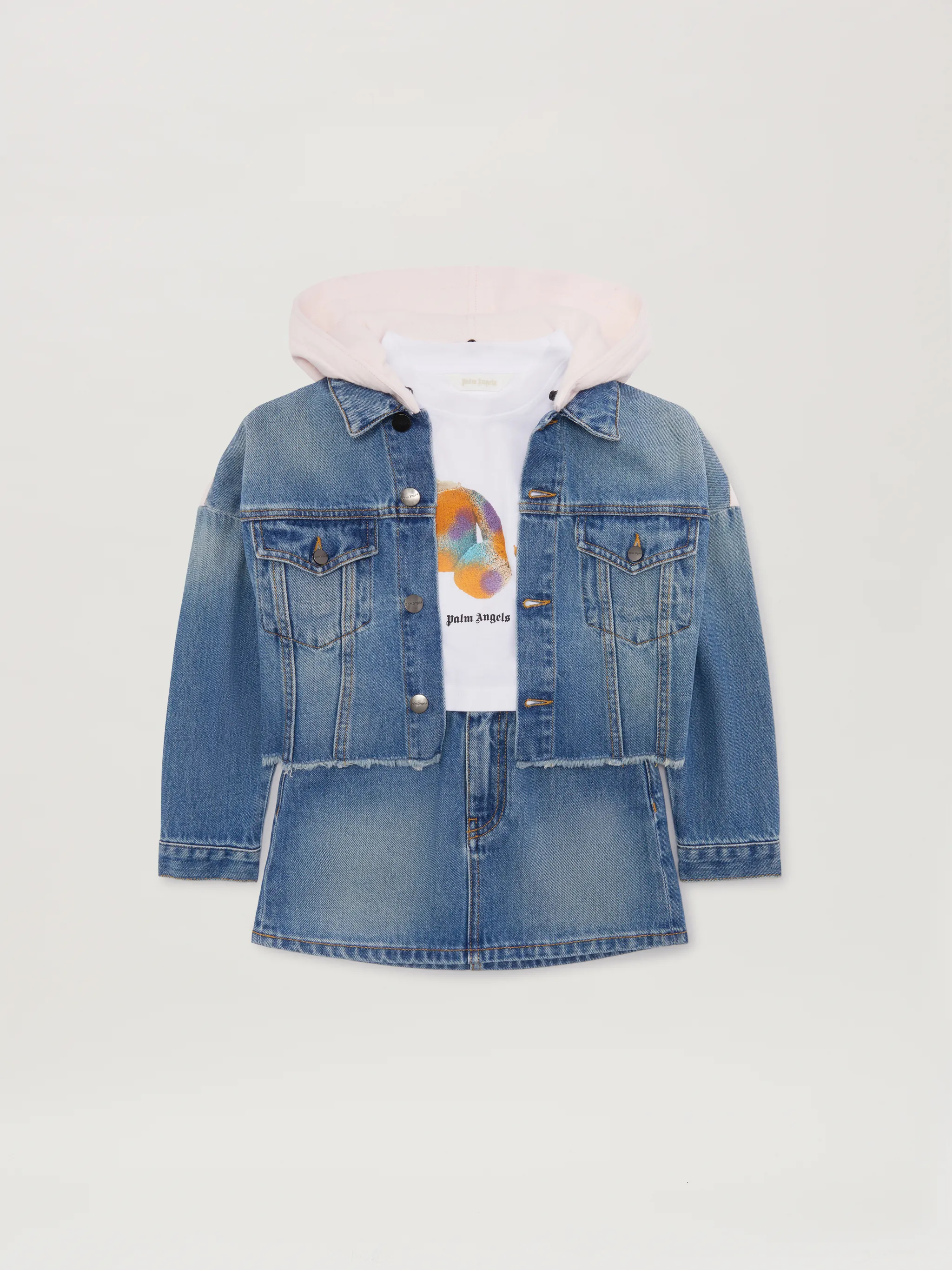 Rainbow PA Med Wash Denim Jacket