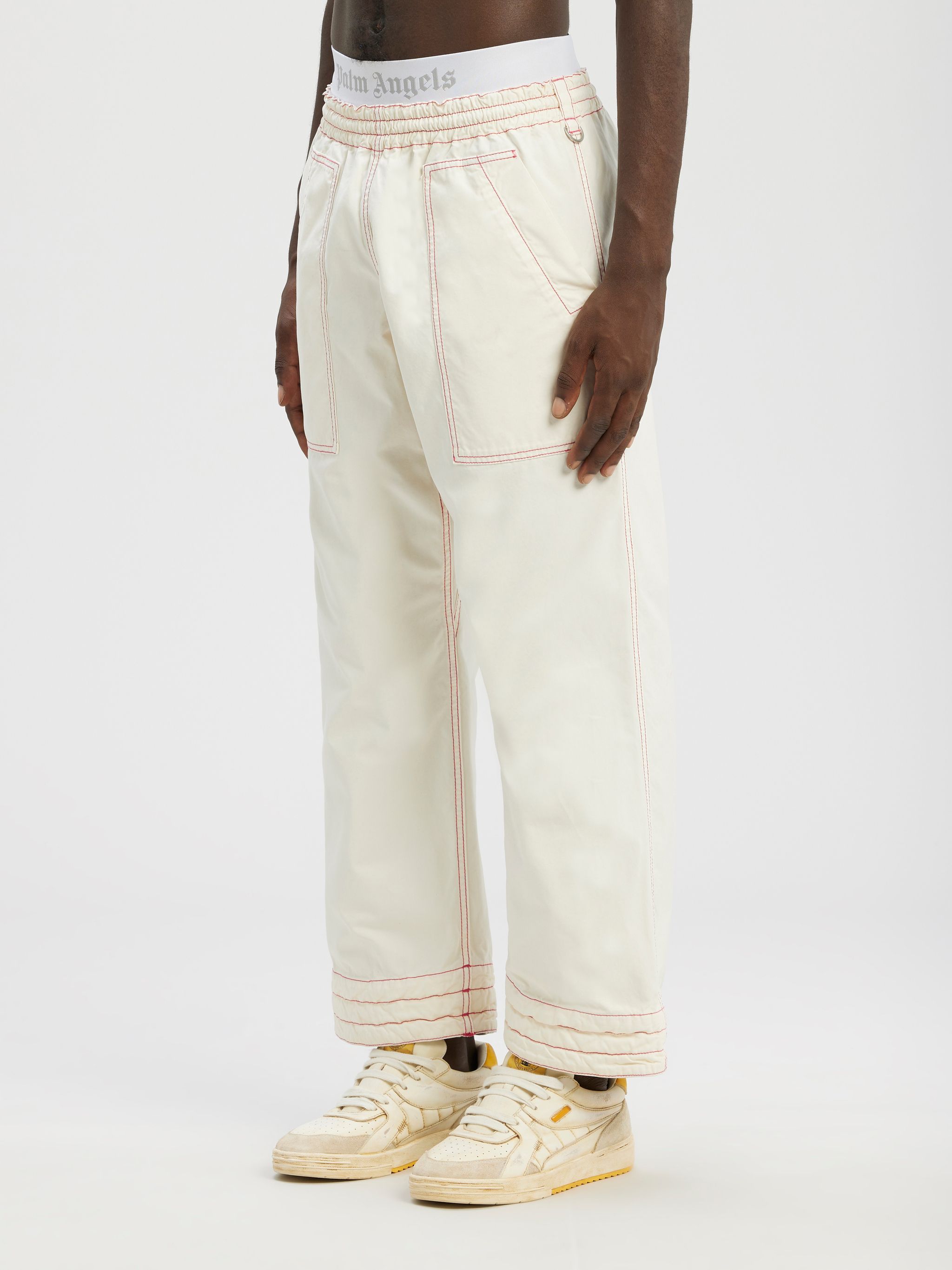 Judo Pants in white - Palm Angels® Official