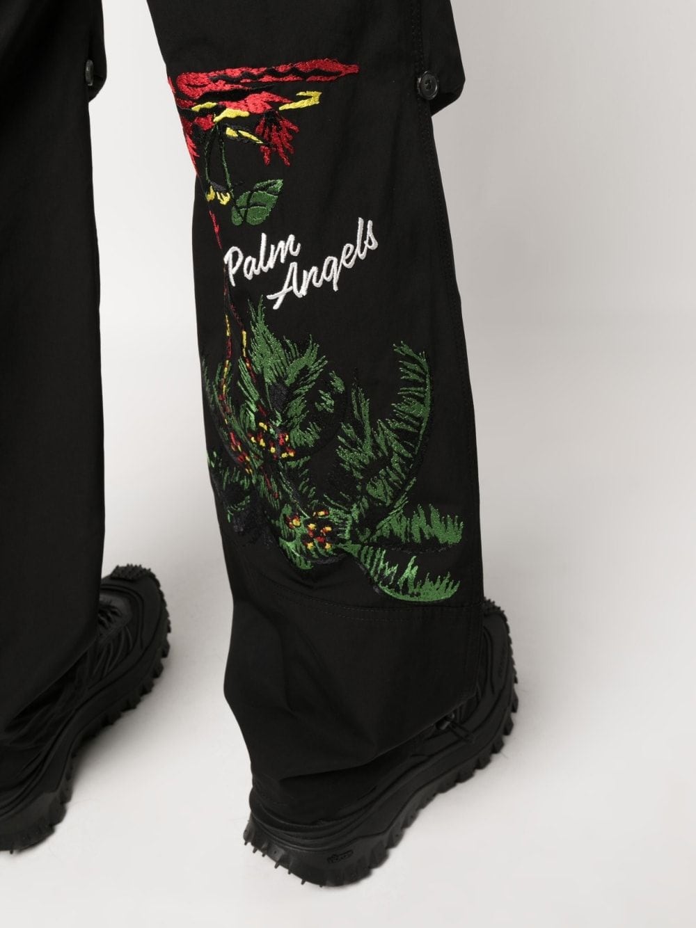 Palm Angels mix-print Cargo Trousers - Farfetch