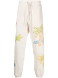 Palm Angels Palm Neon-print track pants - White