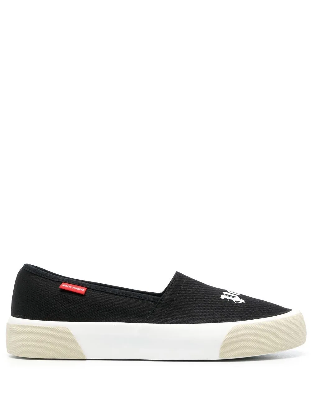 

Palm Angels tenis slip-on con logo - Negro