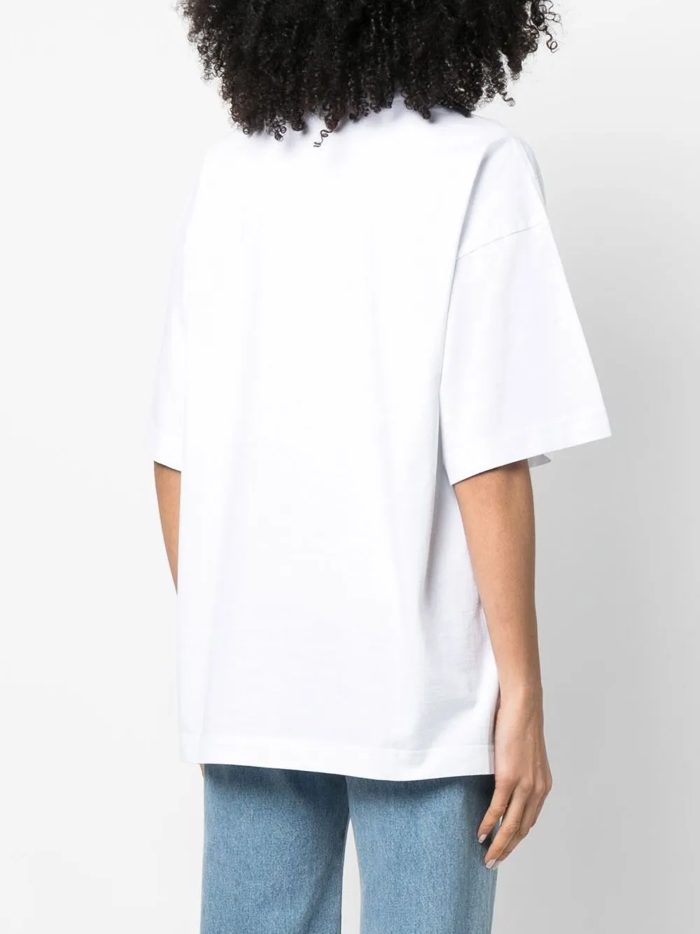 Palm Angels Miami Graphic-print T-shirt In Weiss