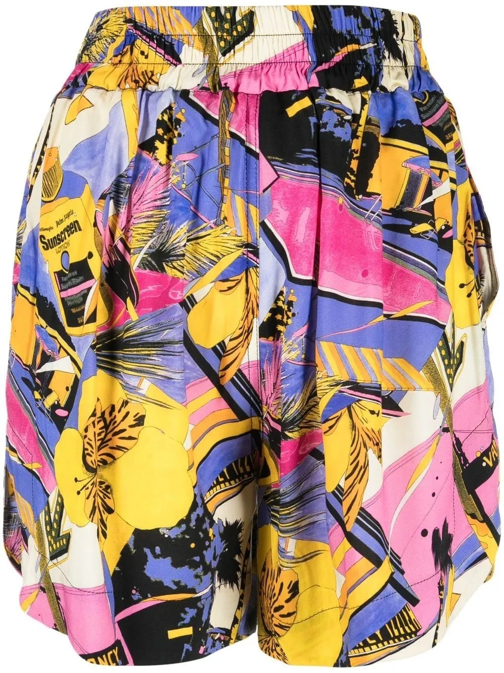 Palm Angels graphic-print shorts