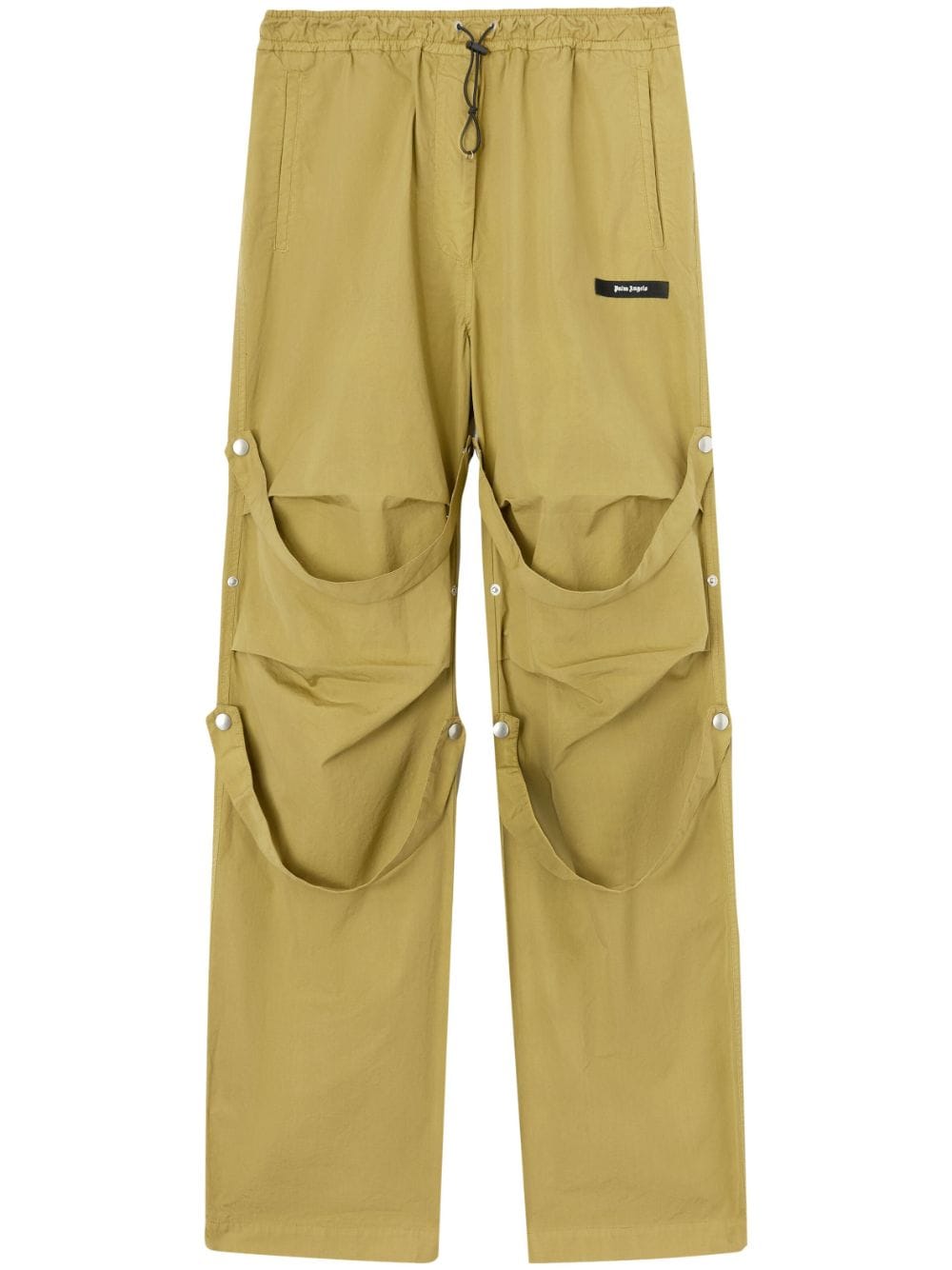 PALM ANGELS UPSIDEDOWN PALM CARGO TROUSERS