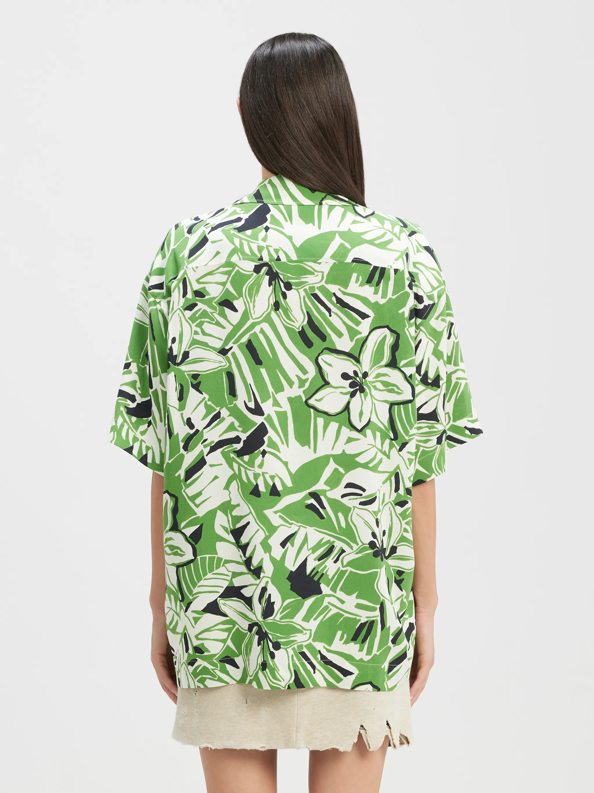 Hibiscus Bowling Shirt