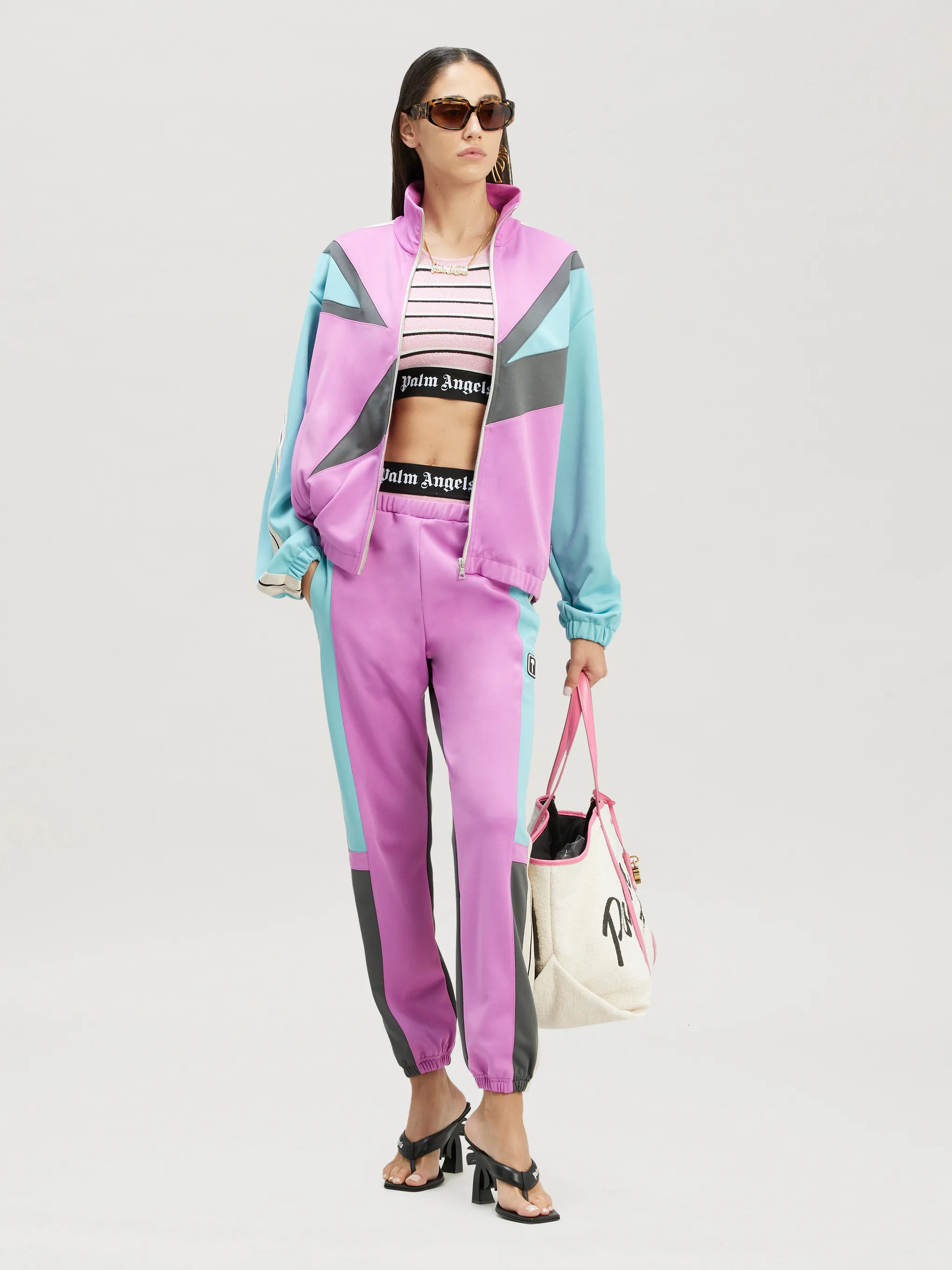 TOP IN MAGLIA A RIGHE