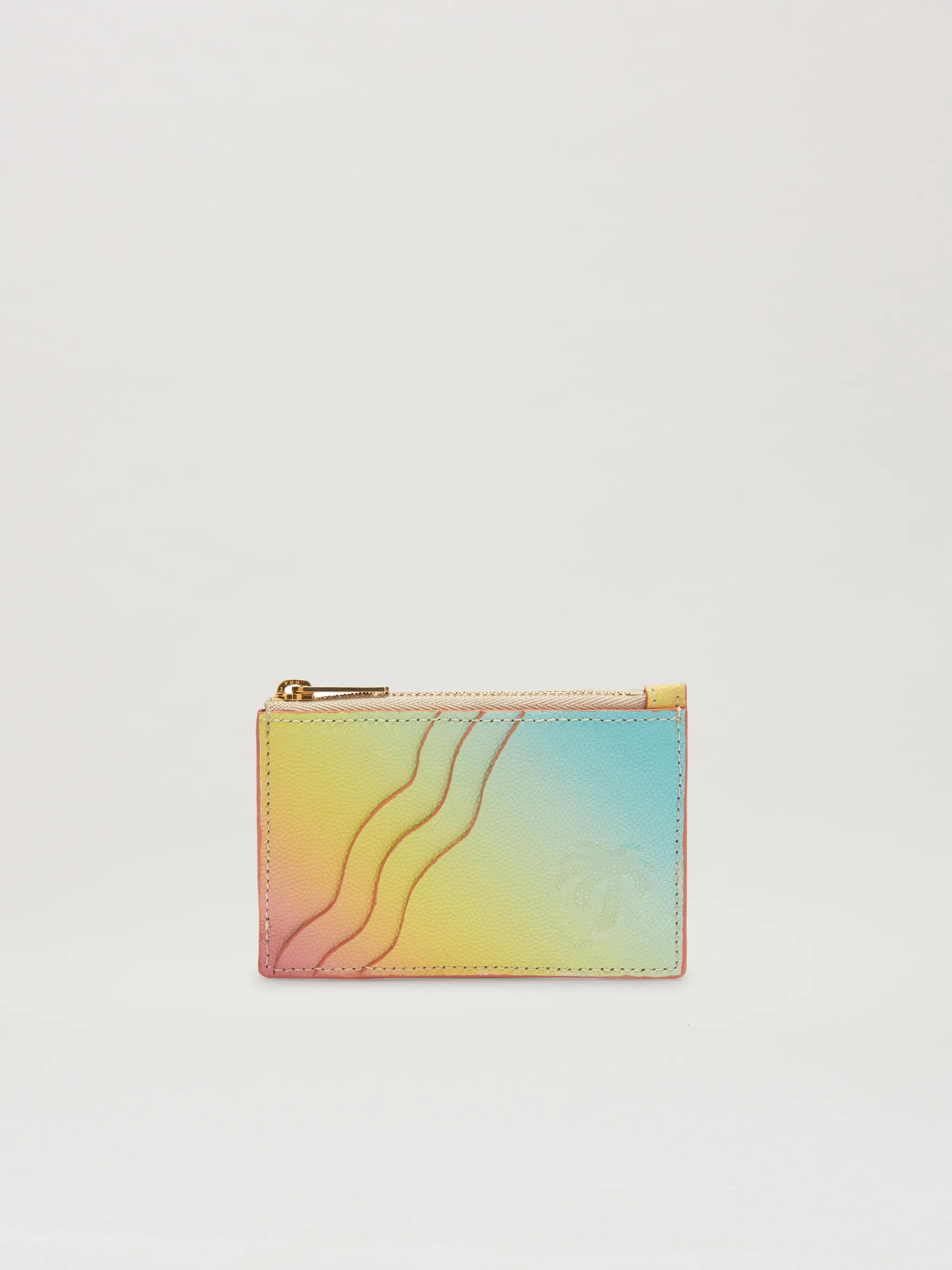 Rainbow Zip Card Holder