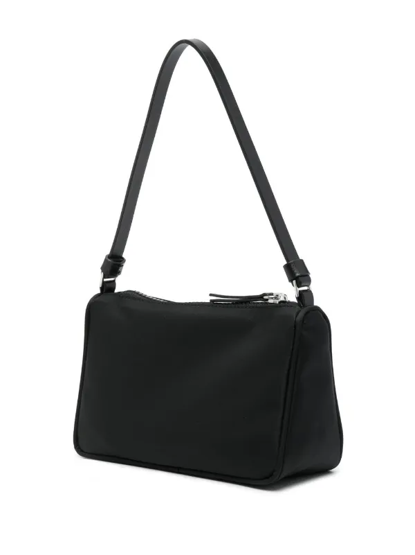 トートバッグ Palm Angels Black fabric Big Palm handbag Palm Angels debossed-logo Tote Bag | Black | FARFETCH