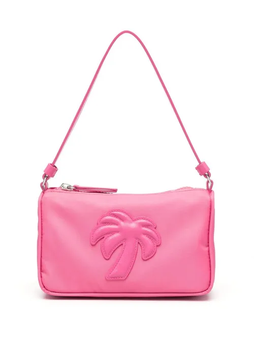 Sac porté épaule à logo appliqué - Palm Angels - Modalova