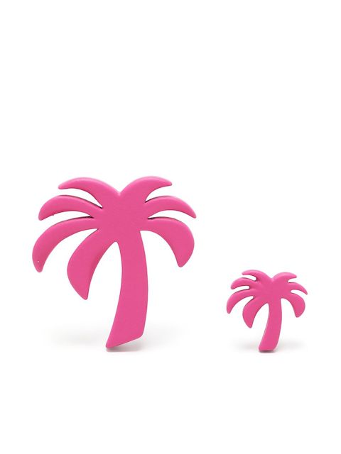 Palm Angels Palm asymmetric earrings
