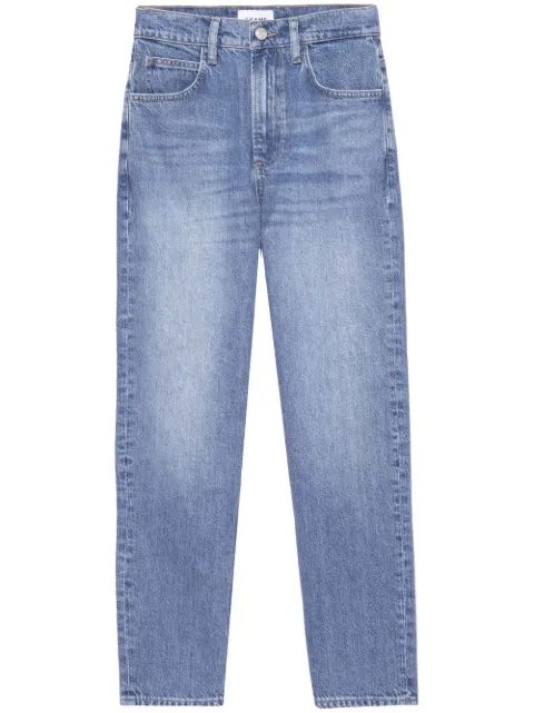 FRAME faded straight-leg jeans