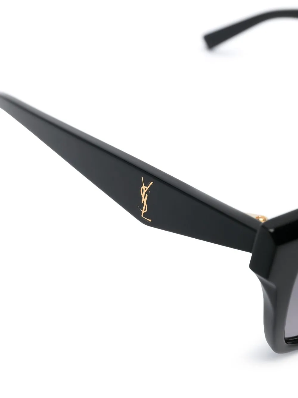 Saint Laurent Wayfarer-frame Sunglasses In Black