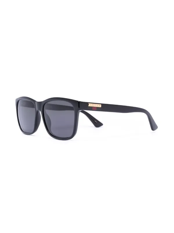 Gucci Eyewear Tinted square-frame Sunglasses | Black  display picture 3