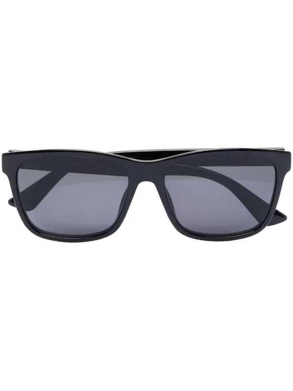 Gucci Eyewear スクエアフレーム サングラス | ブラック