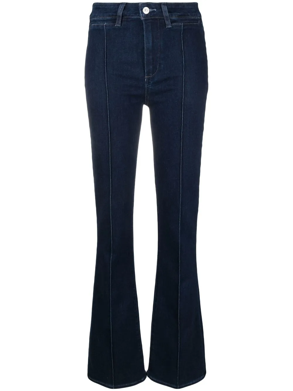 

PAIGE high-rise flared jeans - Blue