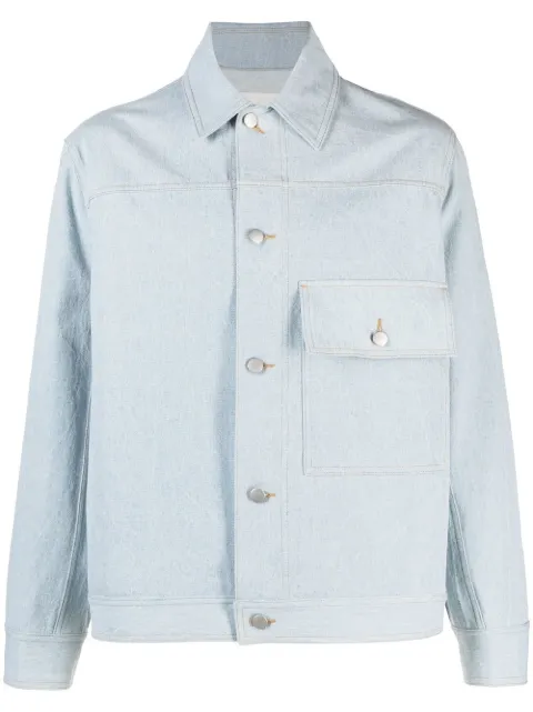 Studio Nicholson button-up denim jacket