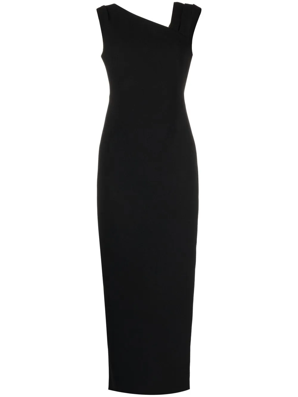 

Rachel Gilbert Vera asymmetric-neck gown - Black