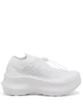 CDG drawstring-fastening platform sneakers - White