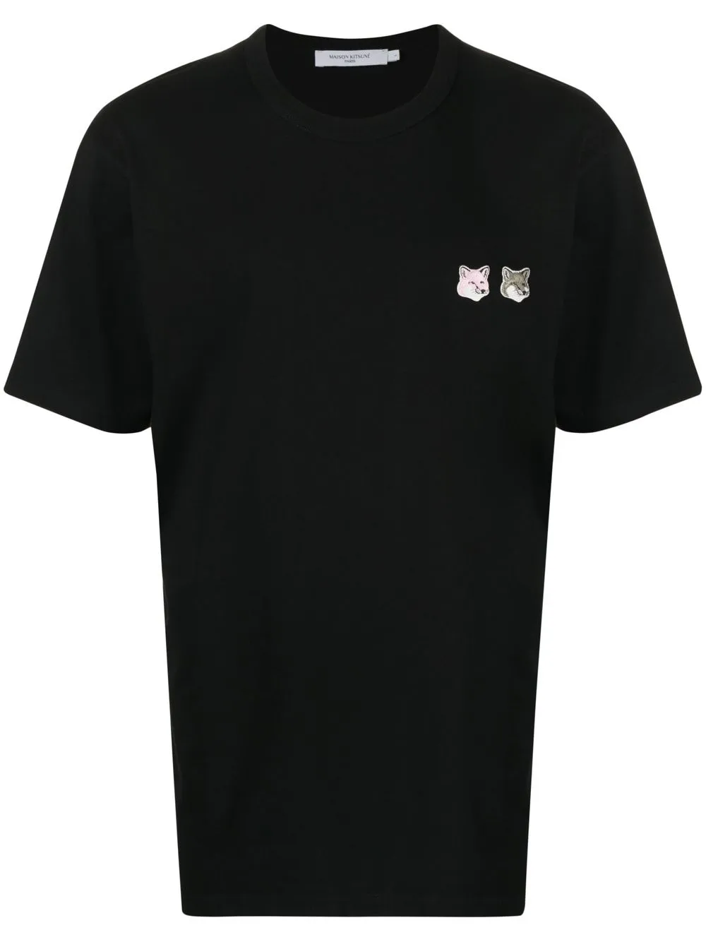 

Maison Kitsuné double fox head T-shirt - Black
