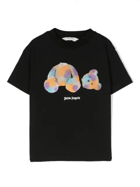 Palm Angels Kids playera con motivo Teddy Bear
