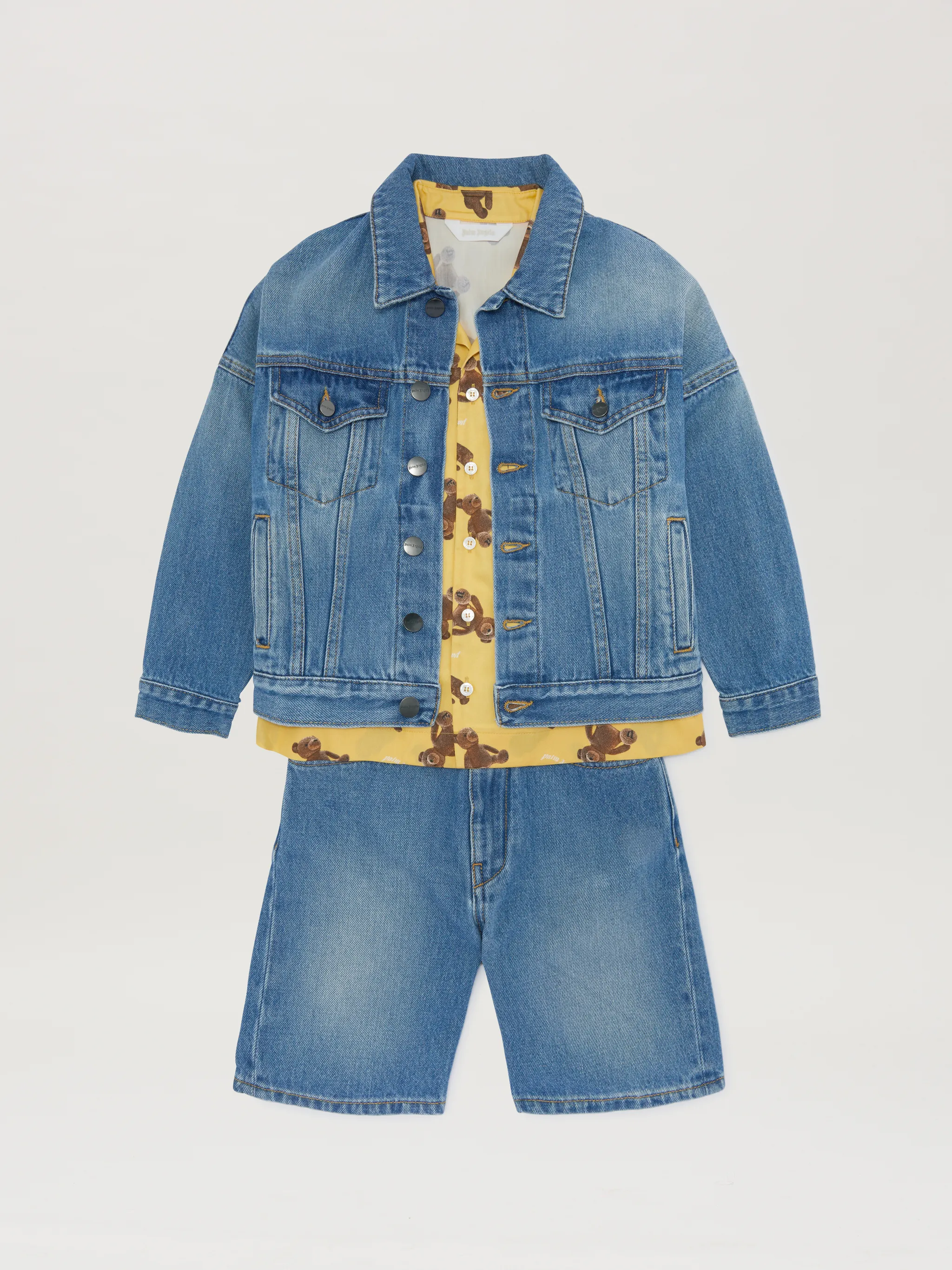 Rainbowpa Med Wash Denim Short