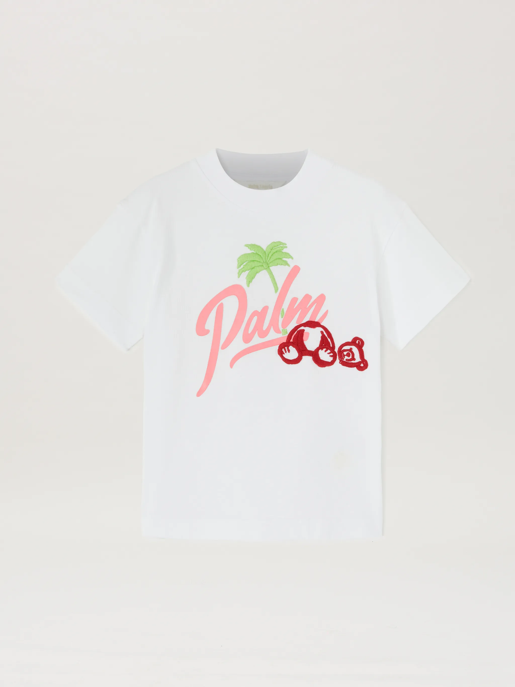 Palm Angels White Bear T-Shirt