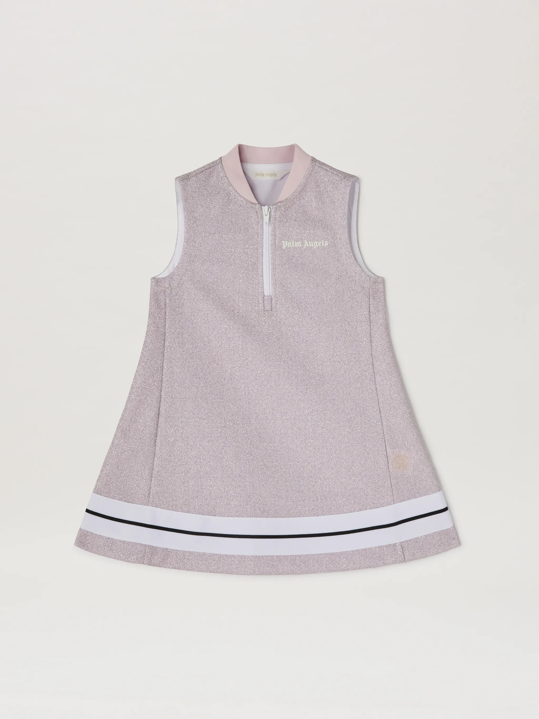 Logo Lurex Track Dress