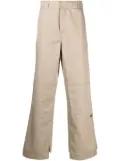 Palm Angels reversed waistband chino trousers - Neutrals