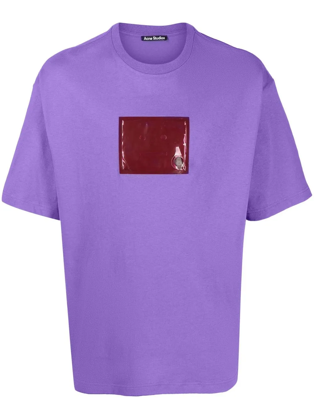 

Acne Studios logo-patch short-sleeved T-shirt - Purple