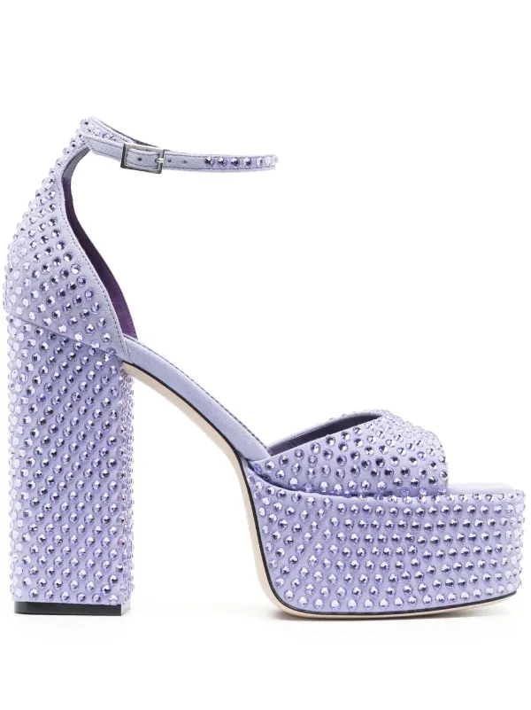Glitter on sale flatform sandals