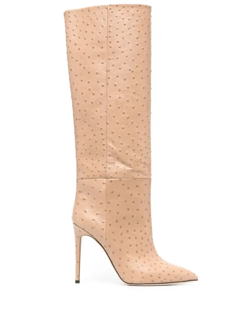 Paris Texas Stiletto 105mm leather boots