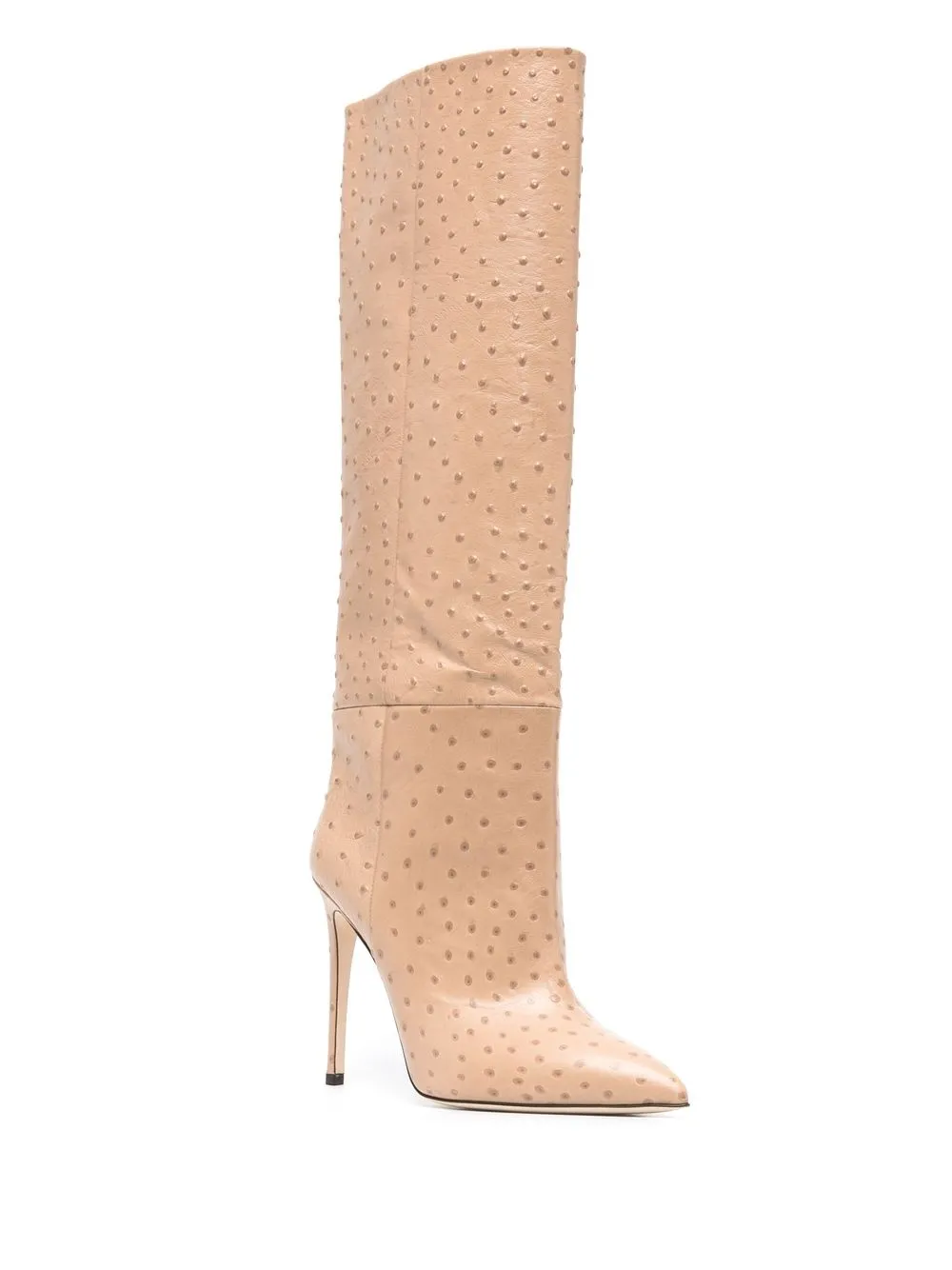 Paris Texas Knielaarzen met puntige neus - Beige