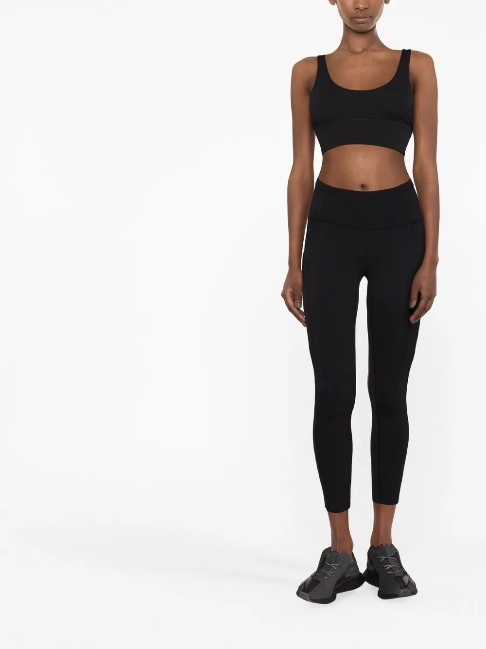 lululemon Omkeerbare sport-bh - Zwart