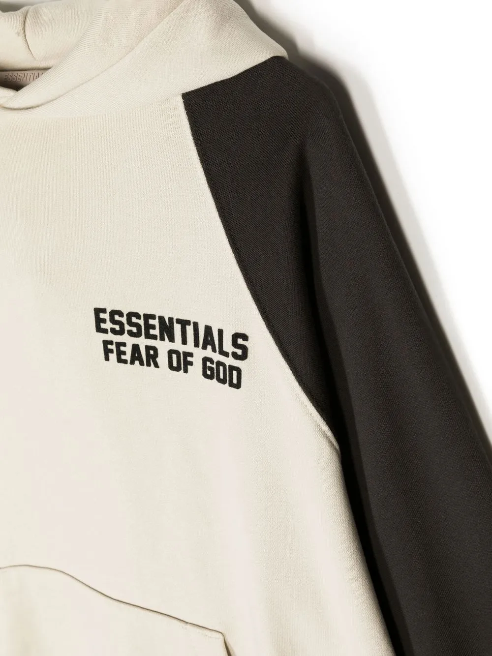 FEAR OF GOD ESSENTIALS Hoodie met logoprint Bruin