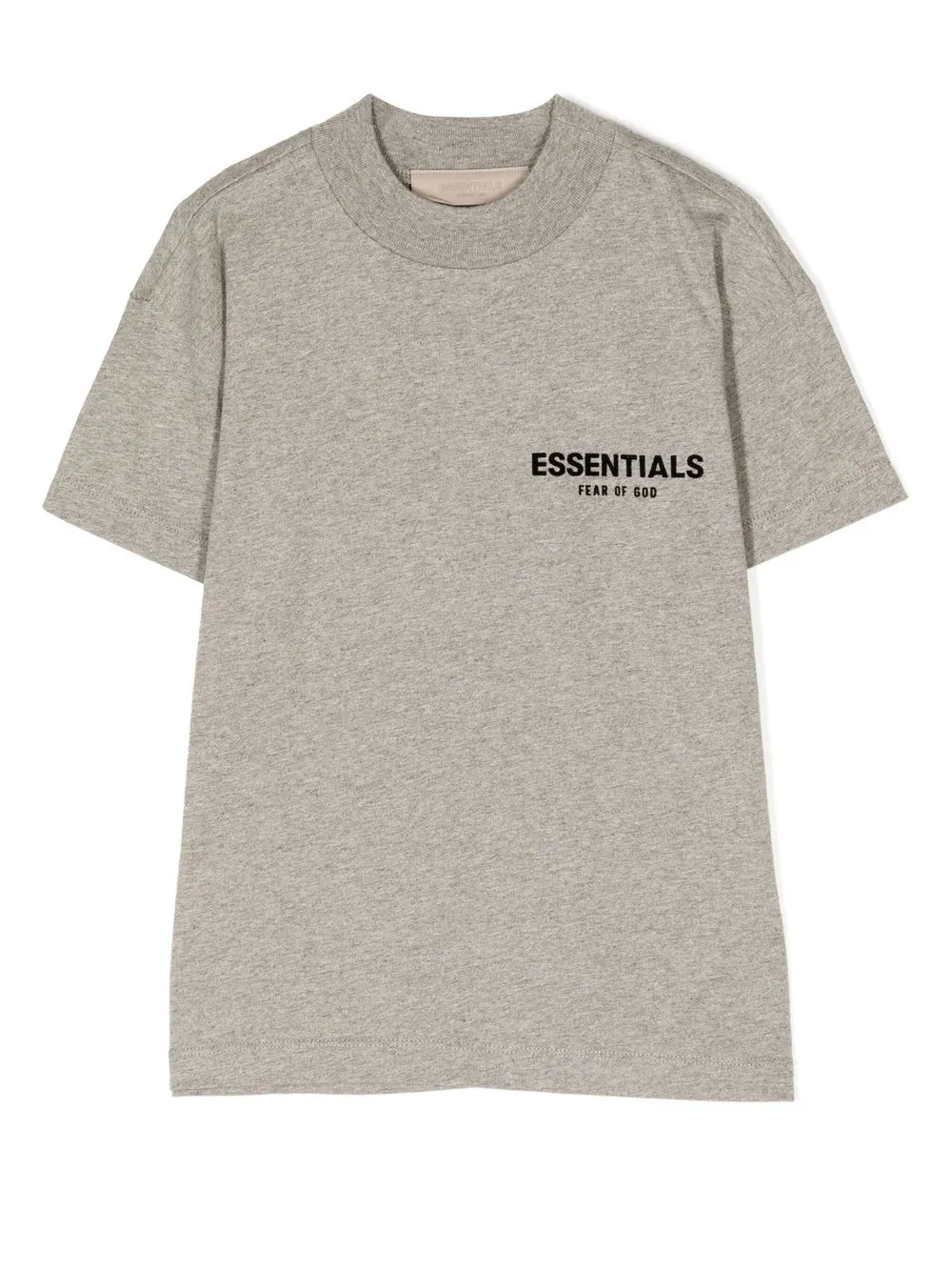 

FEAR OF GOD ESSENTIALS KIDS logo-print detail T-shirt - Grey