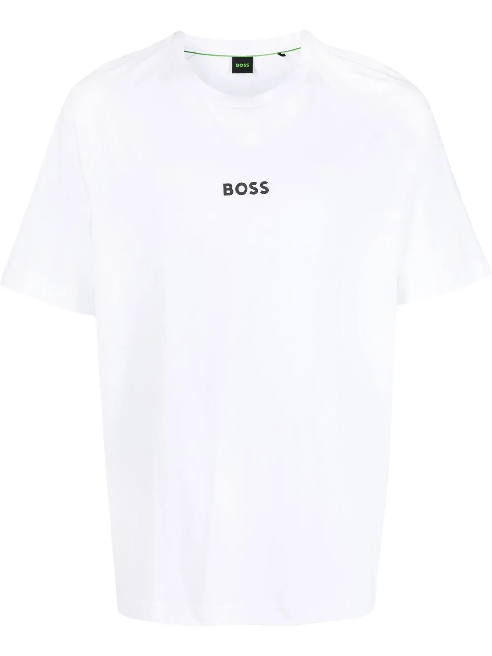 

BOSS logo-print cotton T-shirt - White