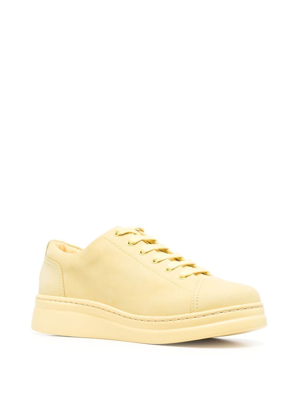 Shop Camper Runner Up Suede Sneakers In Yellow