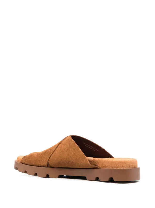 3 strap slide online sandals