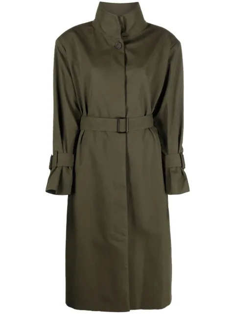 IRO funnel neck trenchcoat