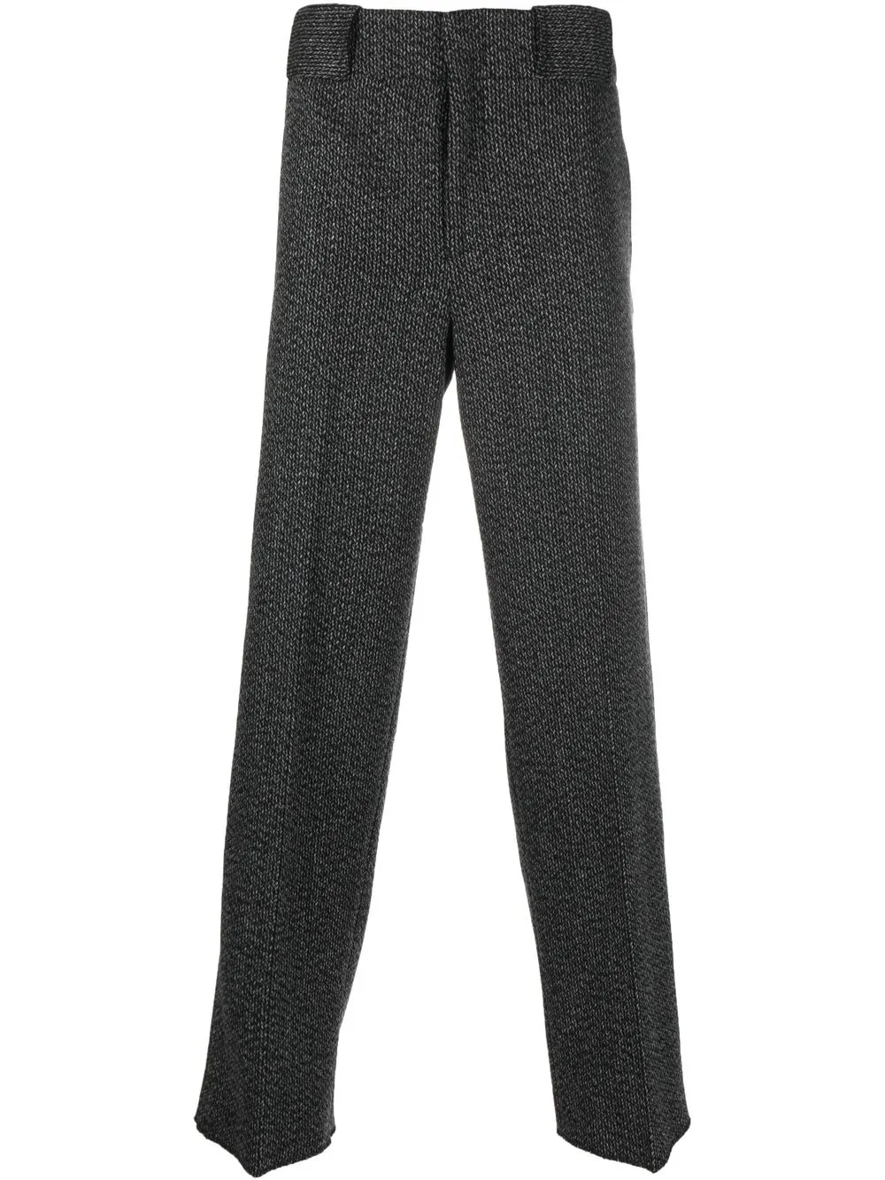 

Emporio Armani straight-leg tailored trousers - Grey