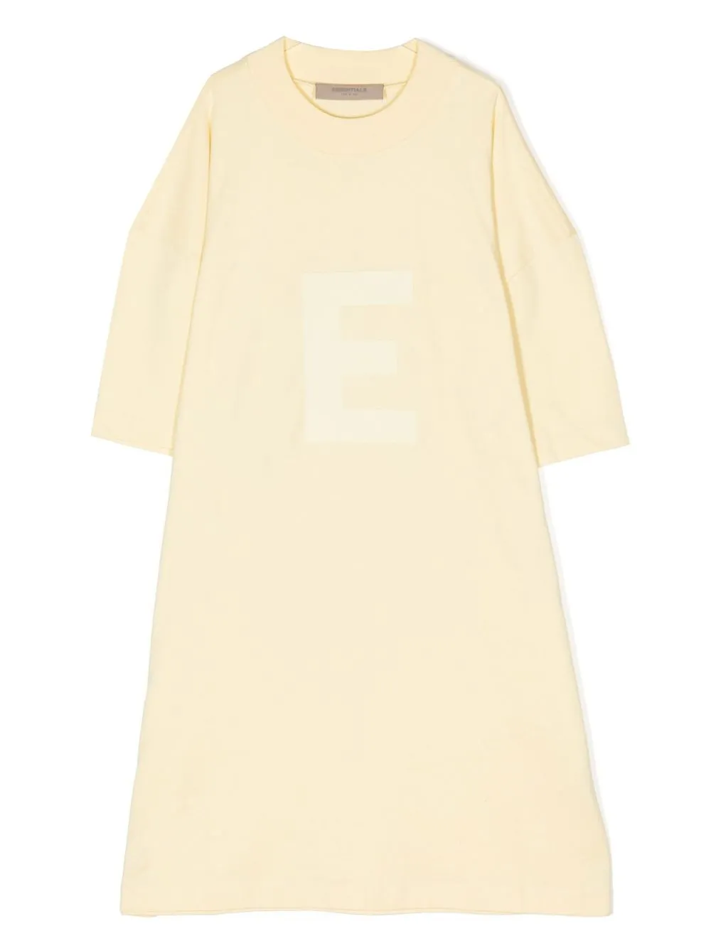 

FEAR OF GOD ESSENTIALS E monogram-print dress - Yellow