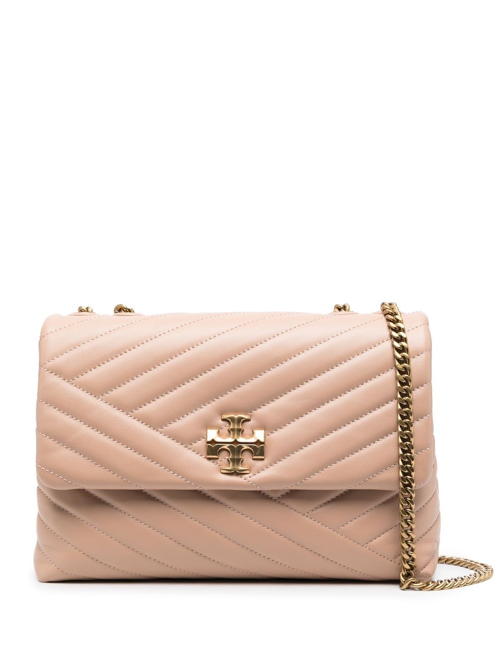 

Tory Burch Kira chevron shoulder bag - Neutrals